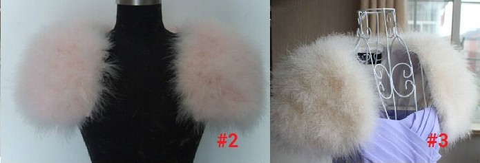 20pieces pink Large Burlesque Dance feather fan Bridal Bouquet - Click Image to Close